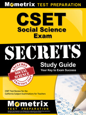 cover image of CSET Social Science Exam Secrets Study Guide